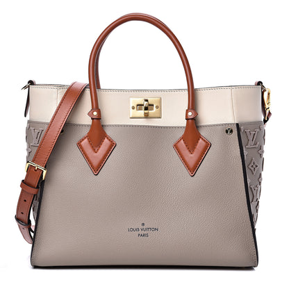 Louis Vuitton Calfskin Monogram Tufting On My Side Galet 1 of 10