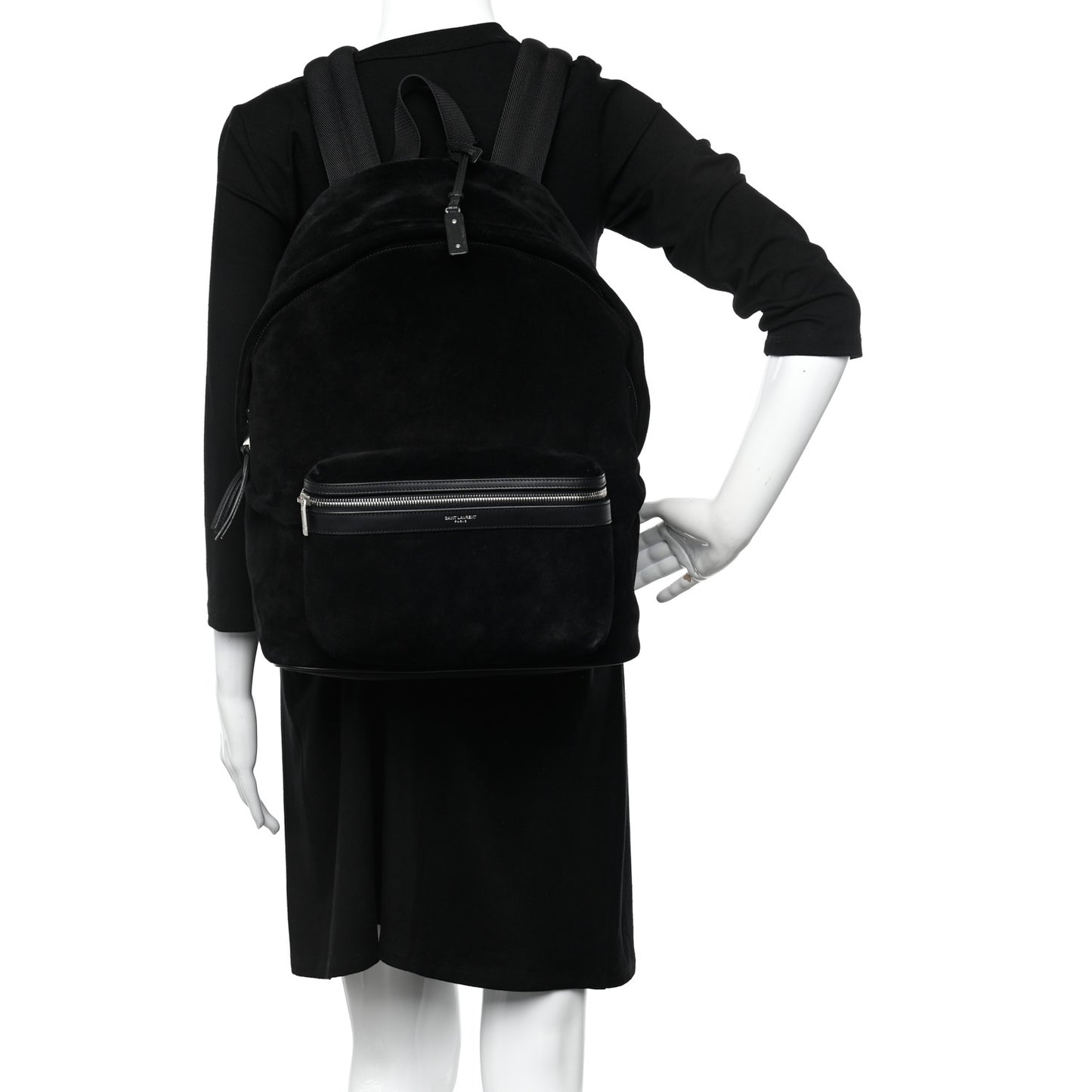 Suede City Backpack Black