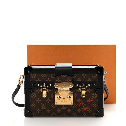 Louis Vuitton Monogram Petite Malle Black 10 of 10