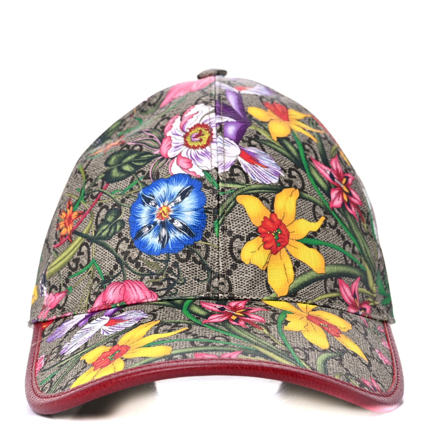 GG Supreme Flora Claudia Baseball Hat 55 XS Red