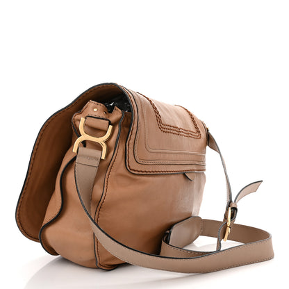 Chloe Calfskin Large Marcie Lock Messenger Armagnac 3 of 13
