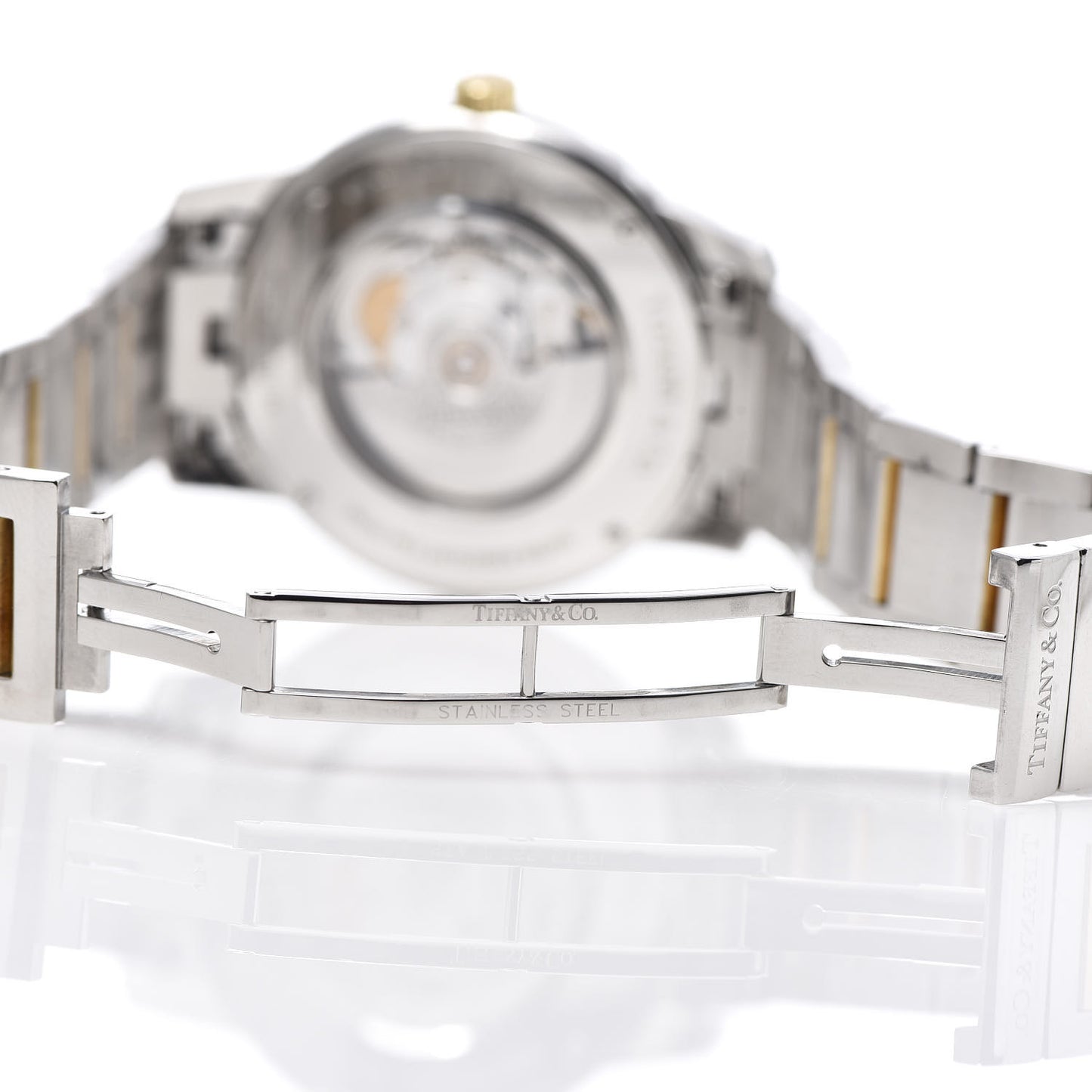 Stainless Steel 18K Yellow Gold 42mm Atlas Automatic Watch