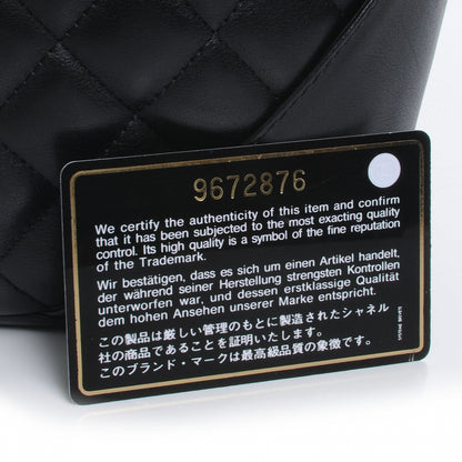 Chanel Calfskin Quilted Medium Cambon Black White 4 of 8