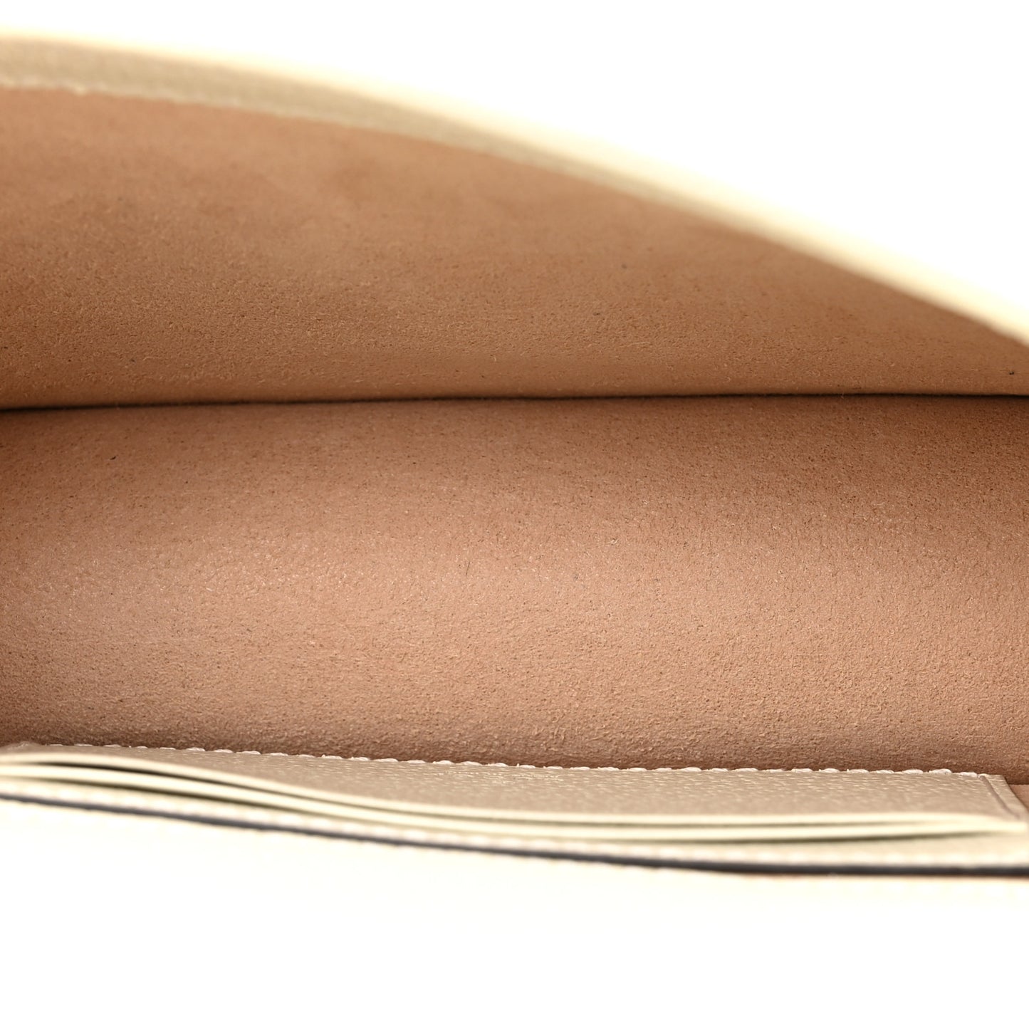 Textured Dollar Calfskin Mini Diana Chain Bag White