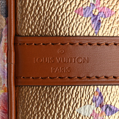 Louis Vuitton Metallic Monogram LV Garden Speedy Bandouliere 25 Gold 6 of 9