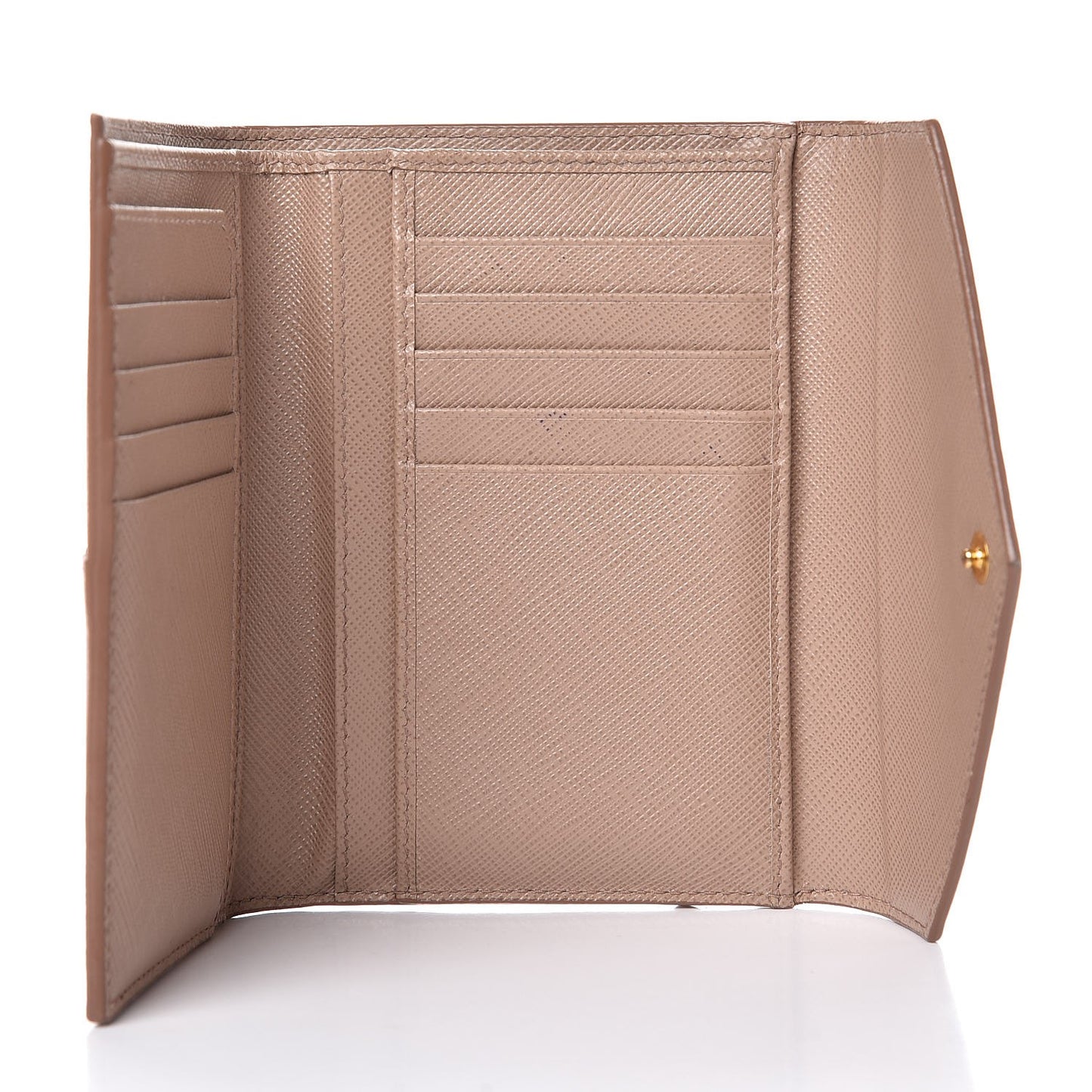 Saffiano Compact Envelope Wallet Cammeo