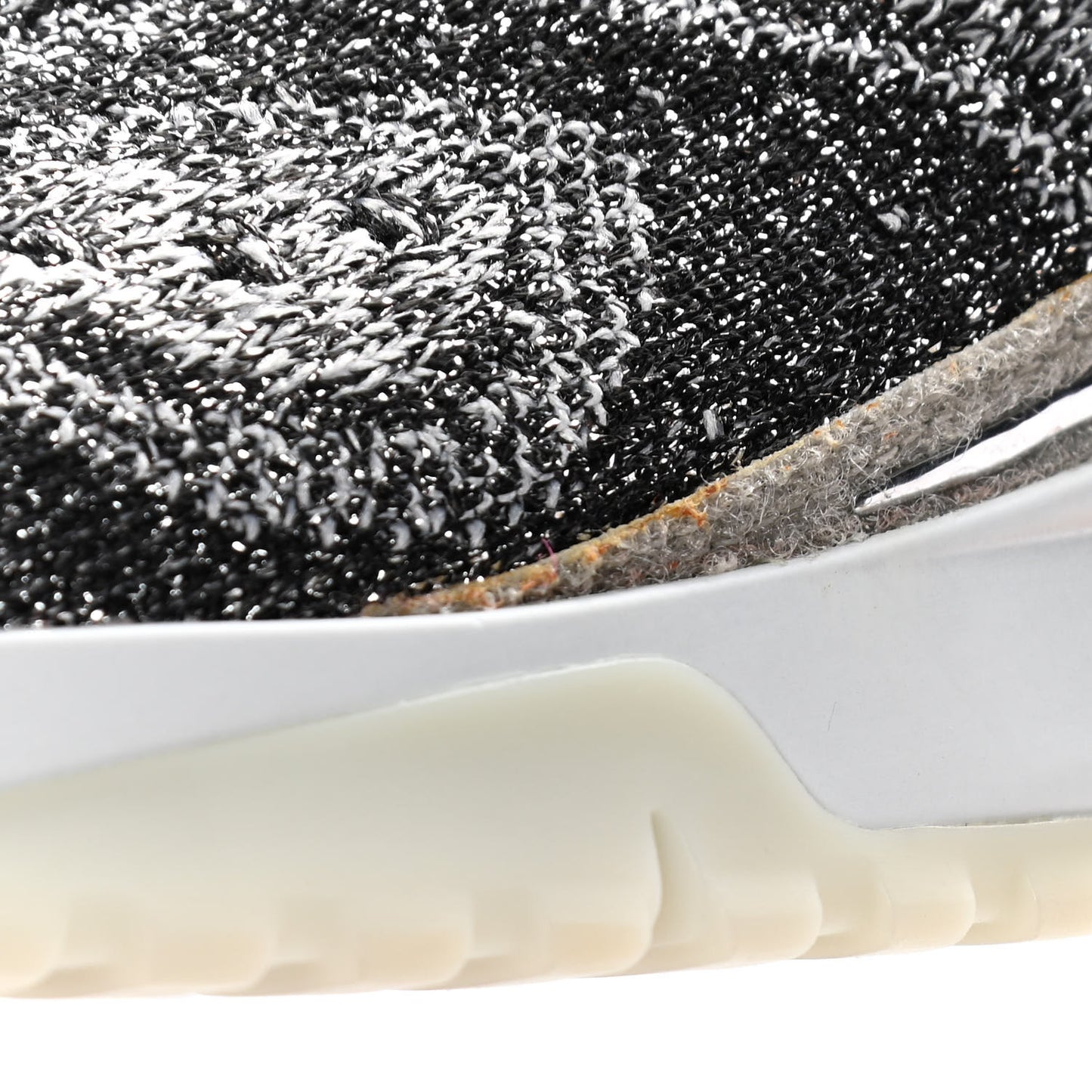 Technical Knit Mens V.N.R Sneakers 8 Silver