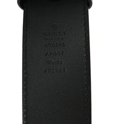 Gucci Calfskin Double G 40mm Belt 90 36 Black 3 of 4