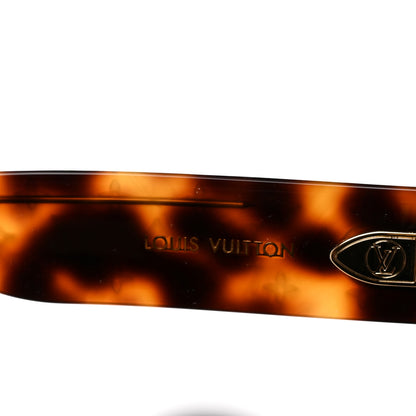 Louis Vuitton Acetate LV Empreinte Round Sunglasses Z1608W Brown 6 of 8