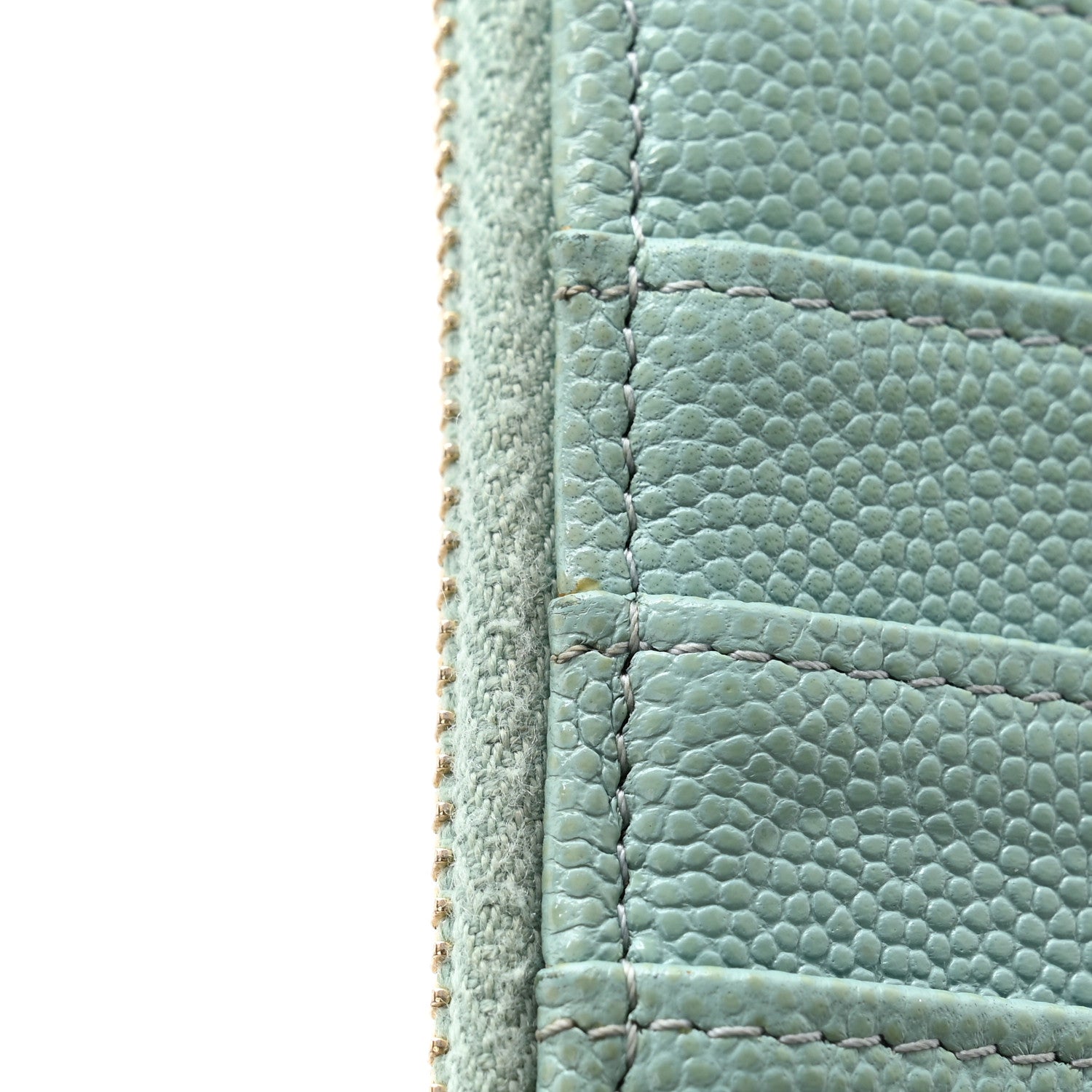 Chanel Caviar Quilted Classic iPhone Pouch Blue 9 of 11