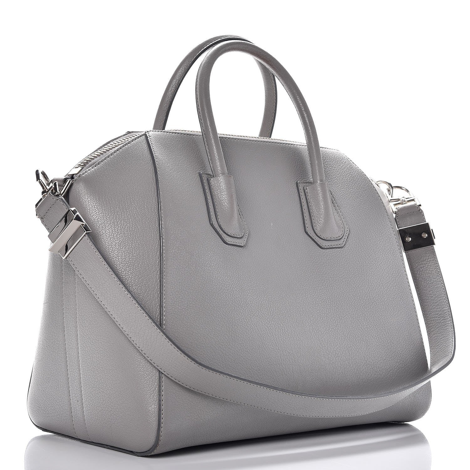 Givenchy Sugar Goatskin Medium Antigona Pearl Grey 3 of 14