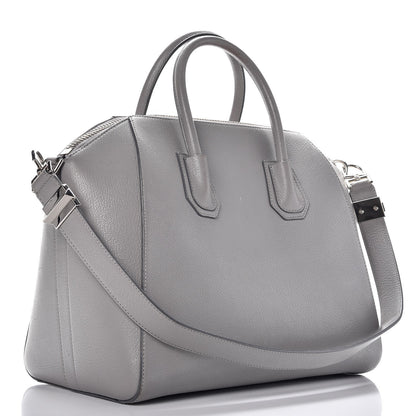 Givenchy Sugar Goatskin Medium Antigona Pearl Grey 3 of 14