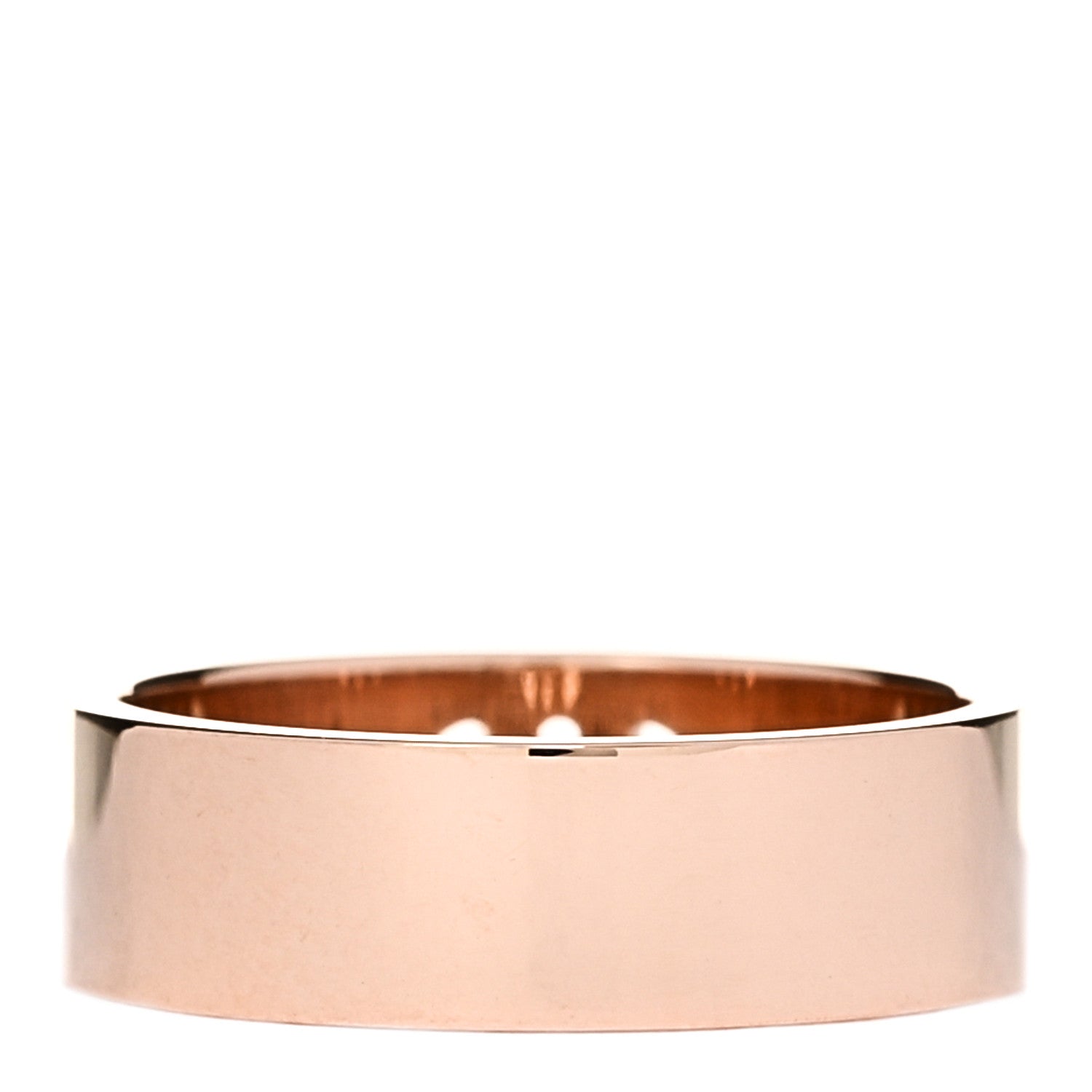 Hermes 18K Rose Gold Diamond PM H D'Ancre Ring 51 5.75 3 of 5