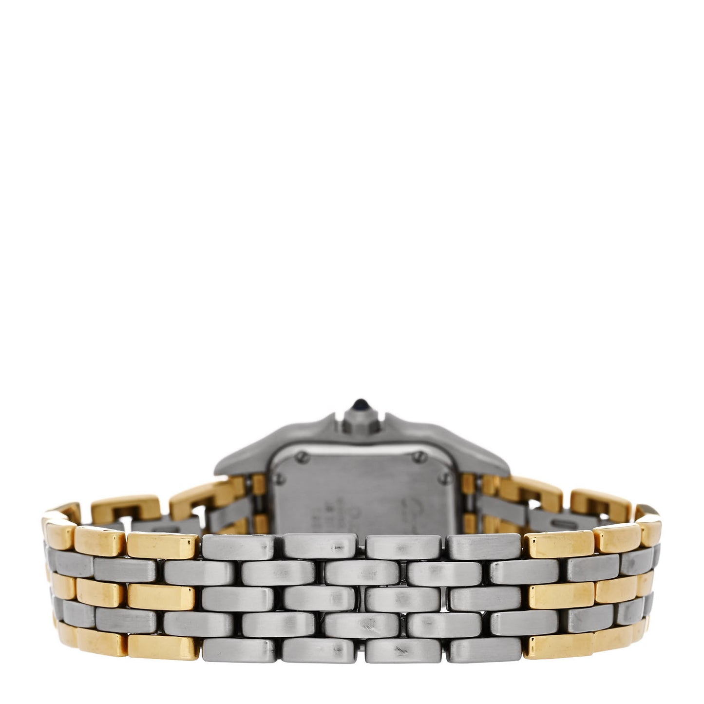 Stainless Steel 18K Yellow Gold 22mm Panthere Quartz Watch