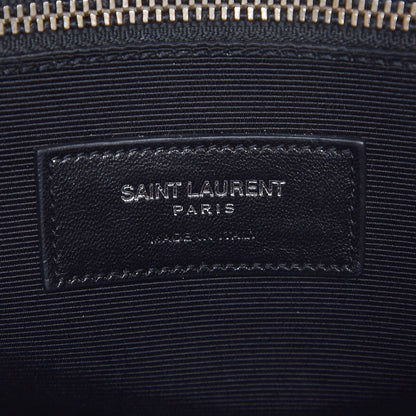 Saint Laurent Grained Calfskin Small Sac De Jour Fog 8 of 9
