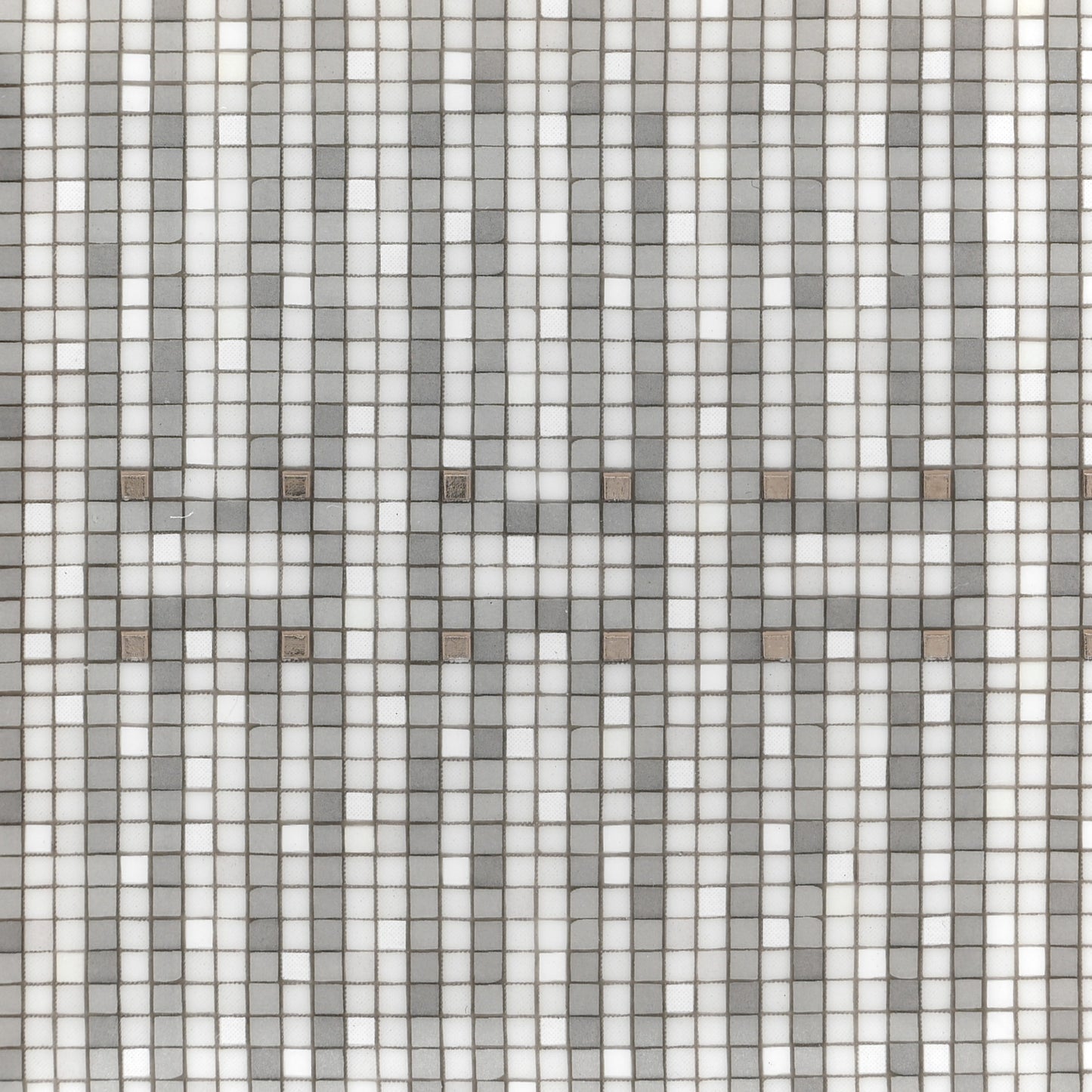 Porcelain Mosaique Au 24 Platine Square Plate N°2