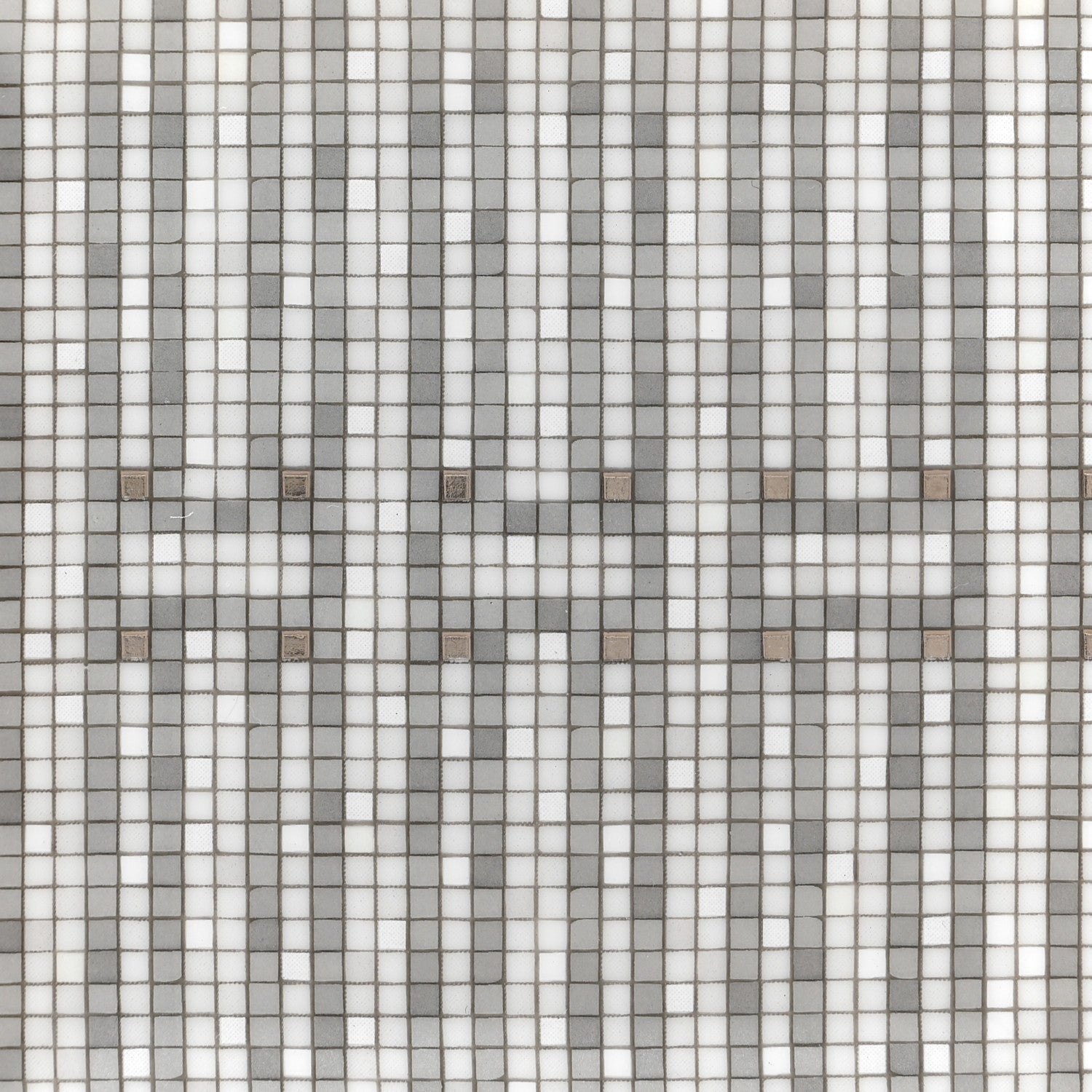 Hermes Porcelain Mosaique Au 24 Platine Square Plate N°2 5 of 5