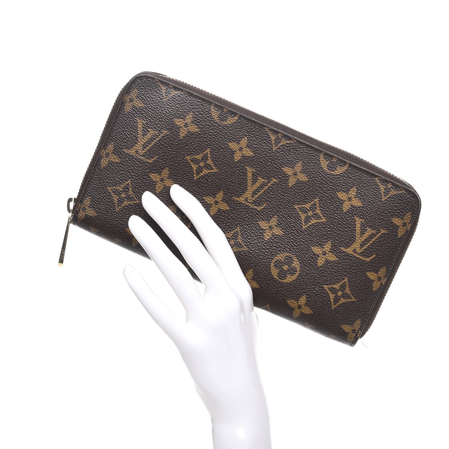 Louis Vuitton Monogram Zippy Organizer Wallet 2 of 10
