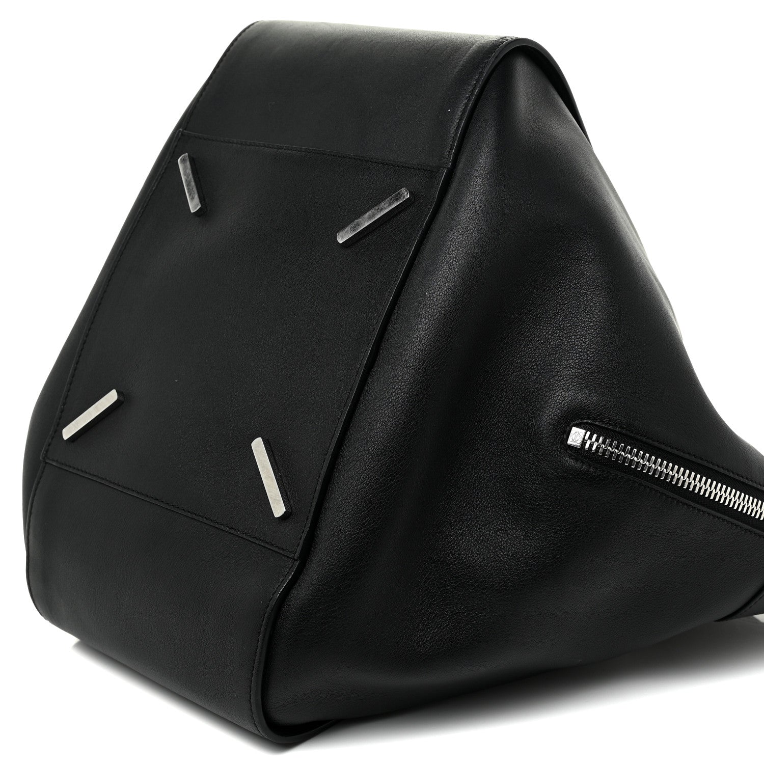 Loewe Calfskin Medium Hammock Shoulder Bag Black 12 of 20