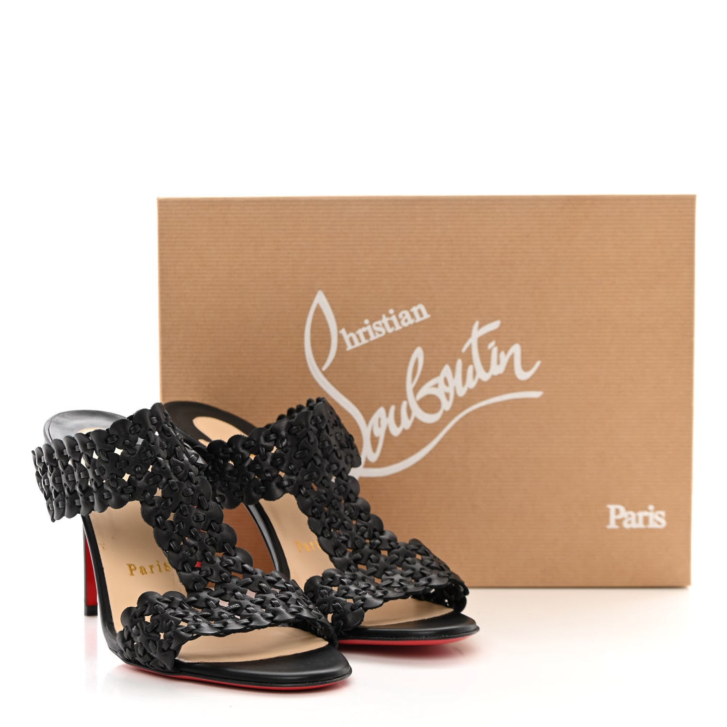 Kid Braided Calamazone 85 Sandals 40 Black