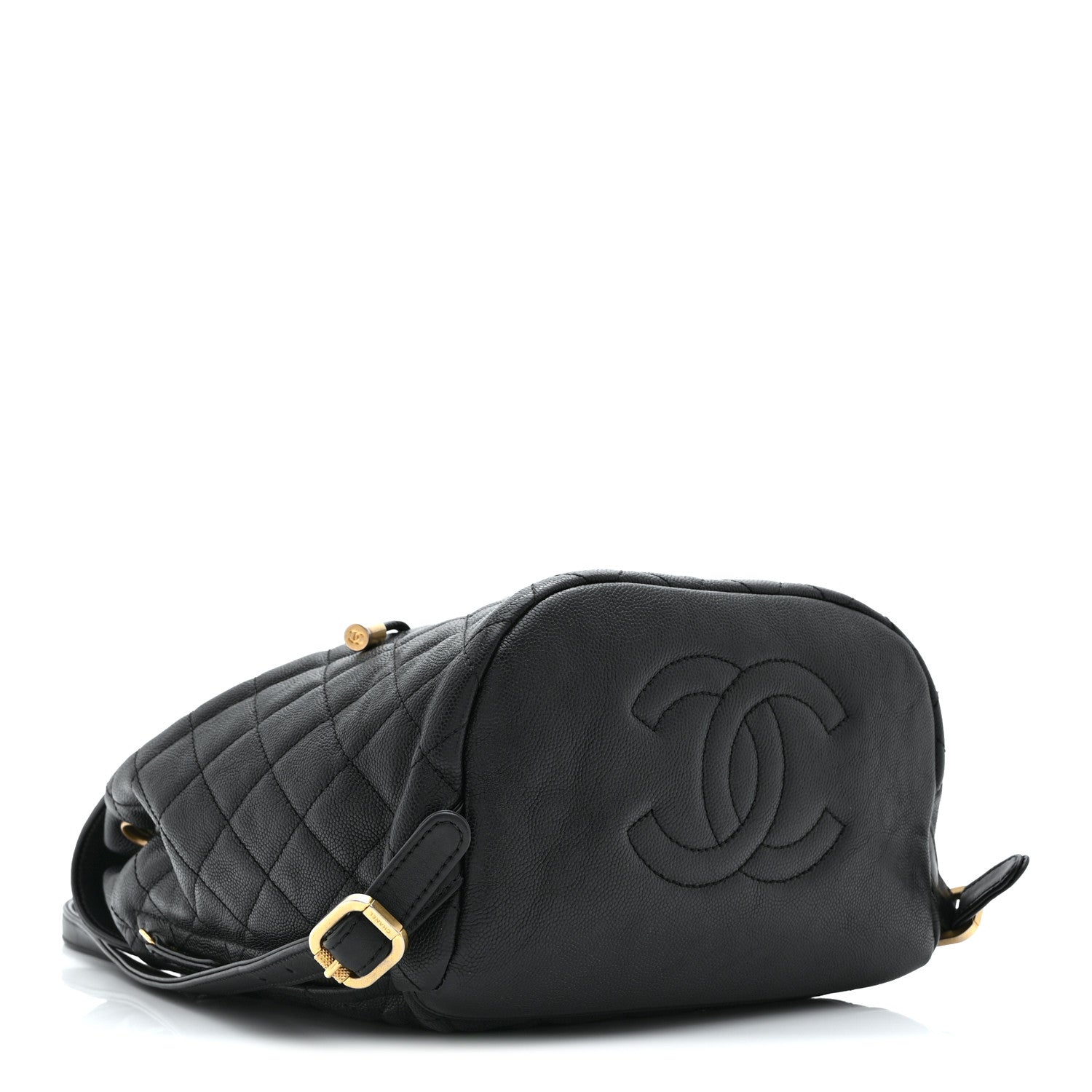 Chanel Caviar Quilted Small Filigree Backpack Black 4 of 10