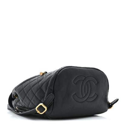 Chanel Caviar Quilted Small Filigree Backpack Black 4 of 10