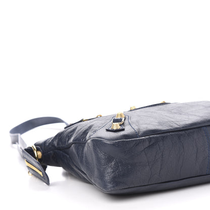 Balenciaga Agneau Giant 12 Gold Hardware Town Bleu Obscur 9 of 11