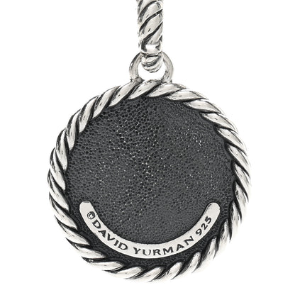 David Yurman Sterling Silver Cable Collectibles Initial T Charm Pendant 3 of 3
