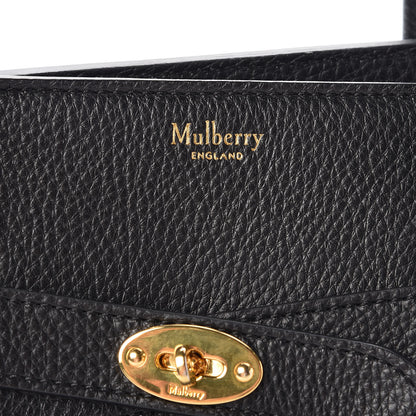 Mulberry Classic Grain Small Bayswater Zip Tote Black 7 of 14