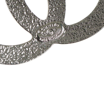 Chanel Crystal CC Brooch Silver 4 of 4