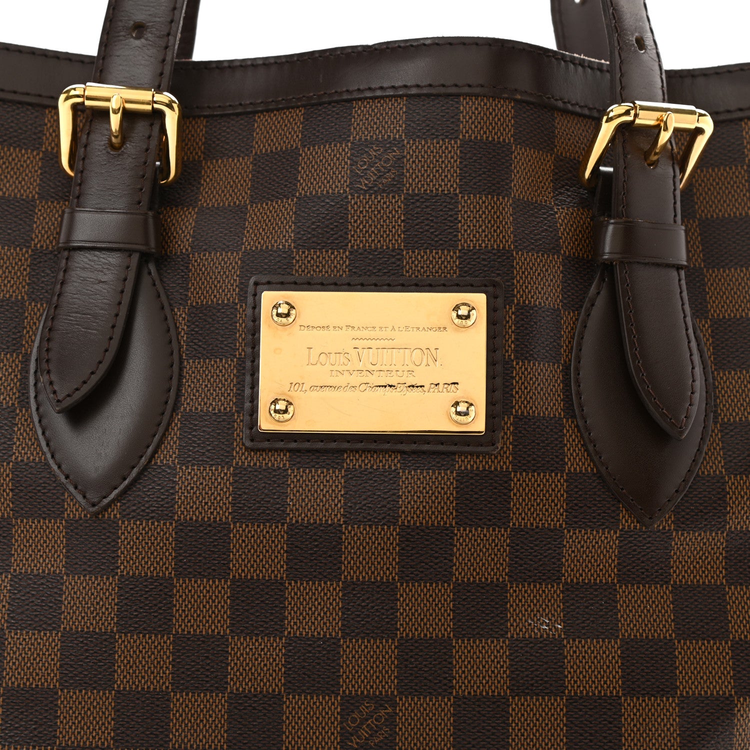 Louis Vuitton Damier Ebene Hampstead MM 9 of 12