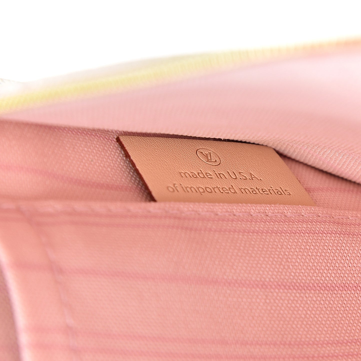 Damier Azur Neverfull MM GM Pochette Rose Ballerine