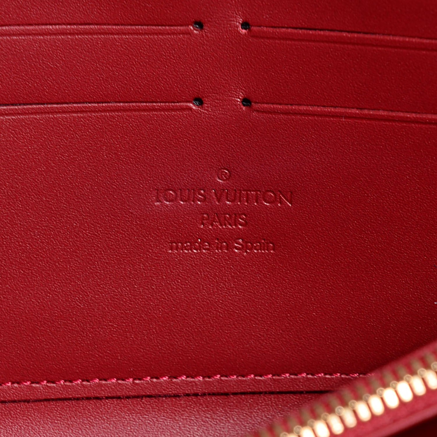 Louis Vuitton Vernis Zippy Wallet Pomme D'Amour 6 of 7