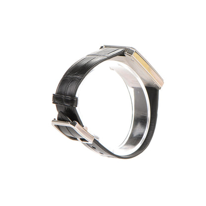 Chanel Stainless Steel Alligator 26mm Boy-Friend Quartz Watch Black 5 of 10