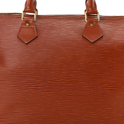 Louis Vuitton Epi Speedy 30 Kenyan Fawn 8 of 10