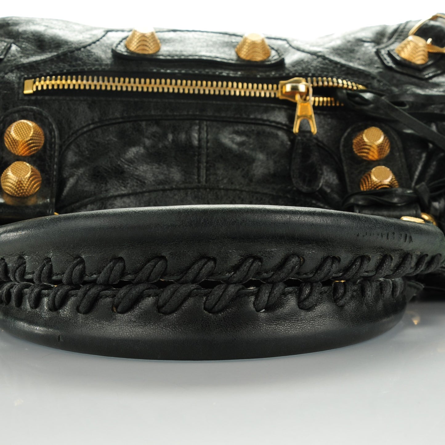 Agneau Giant 21 Gold Hardware Part Time Black