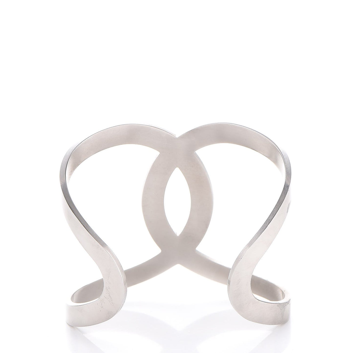 Metal CC Cuff Silver