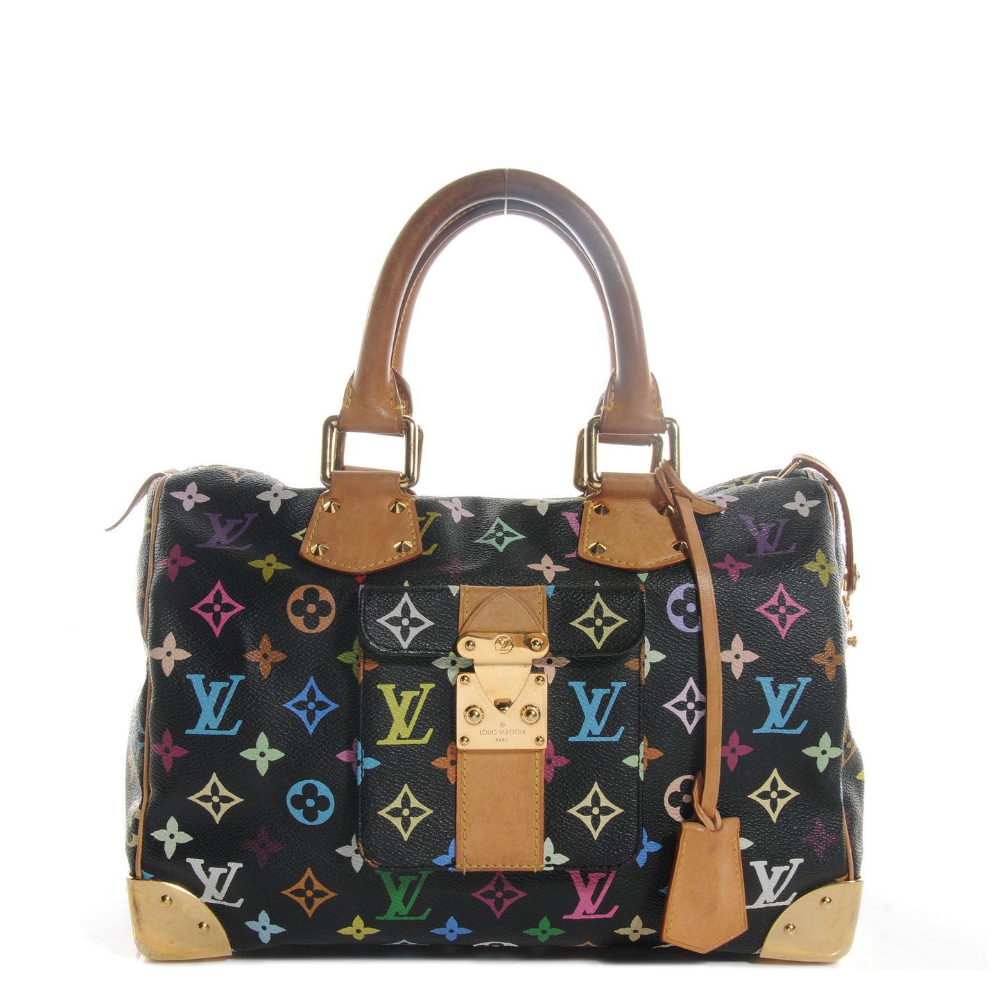 Monogram Multicolor Speedy 30 Black