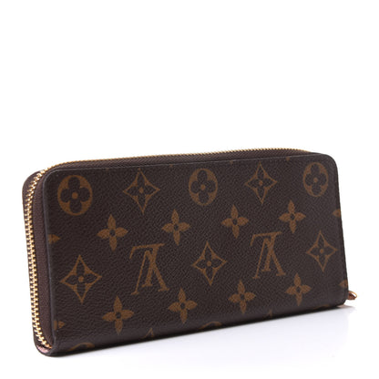 Louis Vuitton Monogram Clemence Wallet Rose Ballerine 3 of 8