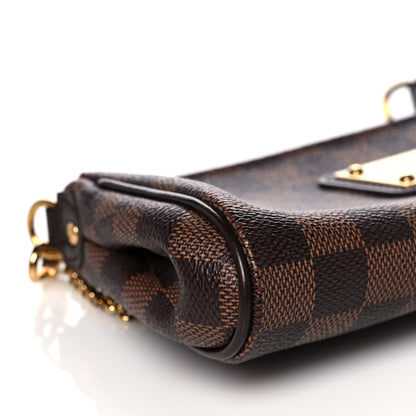 Louis Vuitton Damier Ebene Eva Clutch 9 of 12