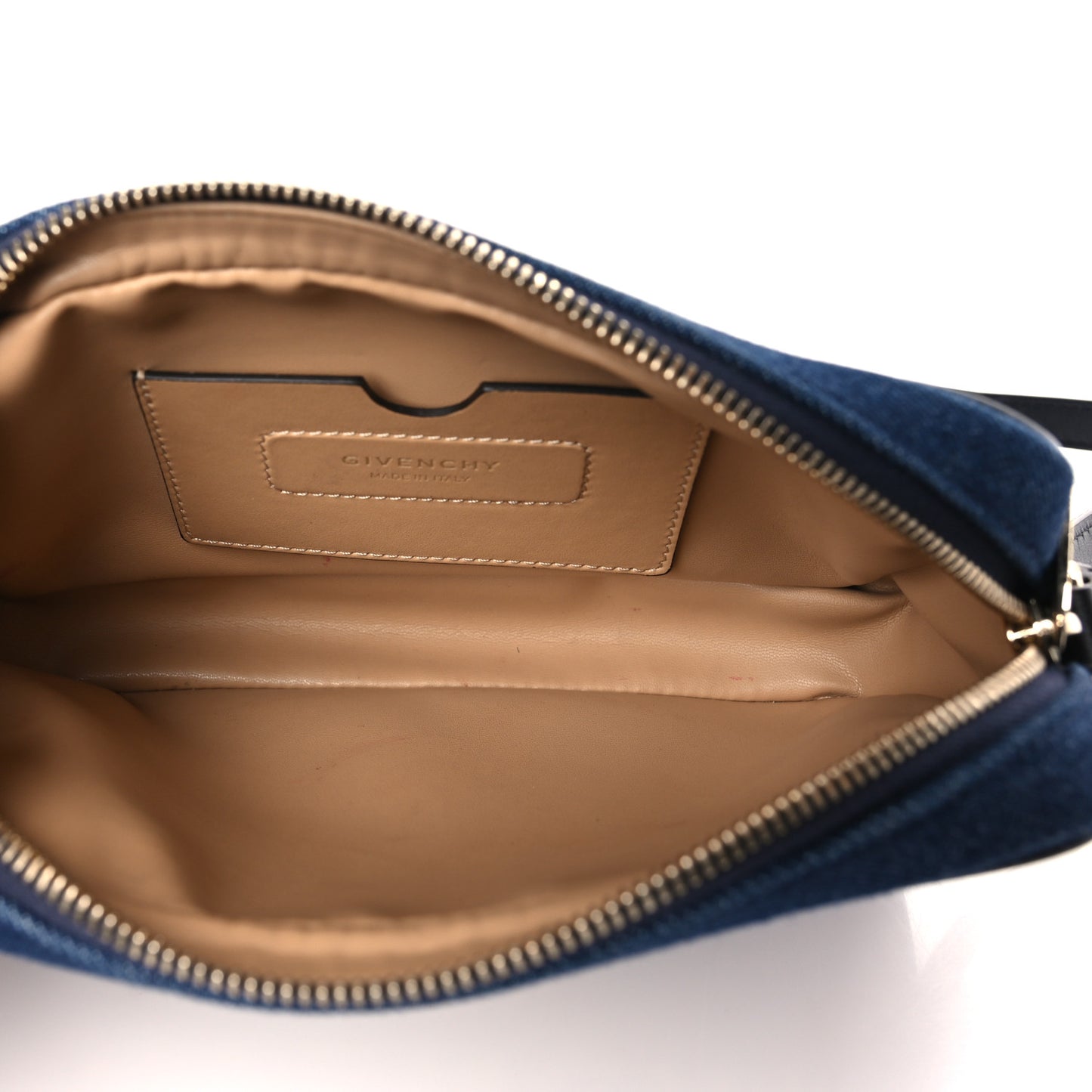 Denim Logo Bond Camera Bag Blue