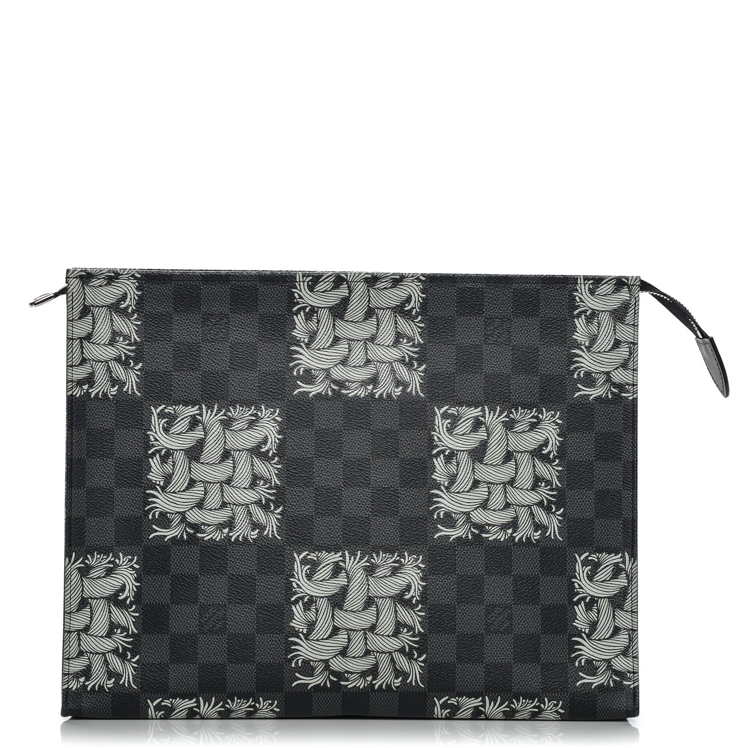 Louis Vuitton Damier Graphite Rope Pochette Voyage White 1 of 7