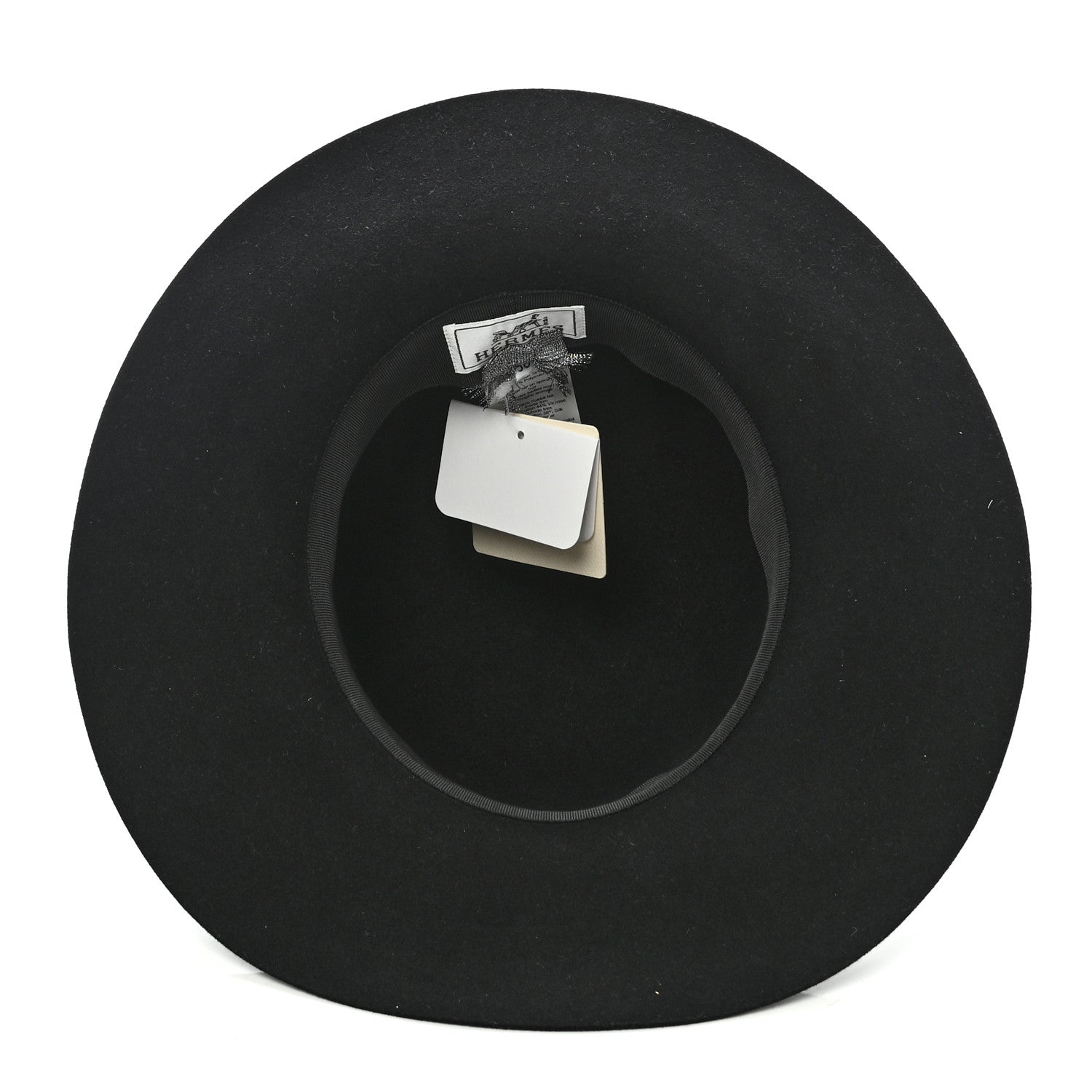 Hermes Rabbit Felt Betty Hat 58 Black 7 of 9