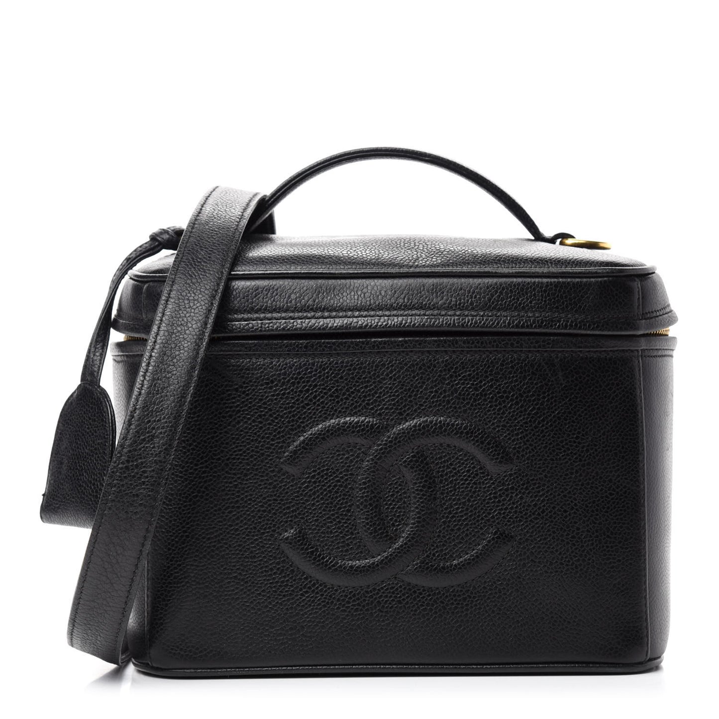 Caviar CC Vanity Train Case Black