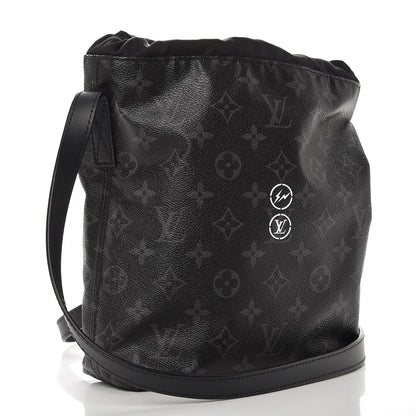 Louis Vuitton Monogram Eclipse Fragment Nano Bag 3 of 9