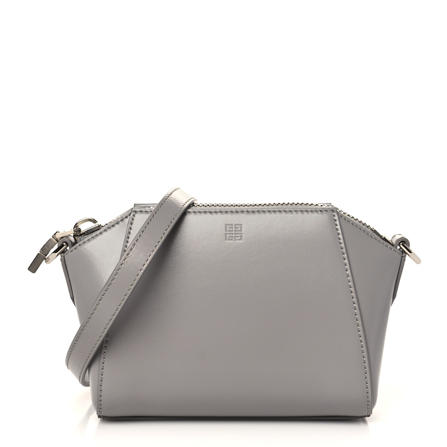 Givenchy Smooth Calfskin Nano Antigona Grey 1 of 9
