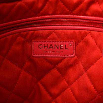 Chanel Shiny Calfskin Quilted Chanel 22 Red 7 of 10