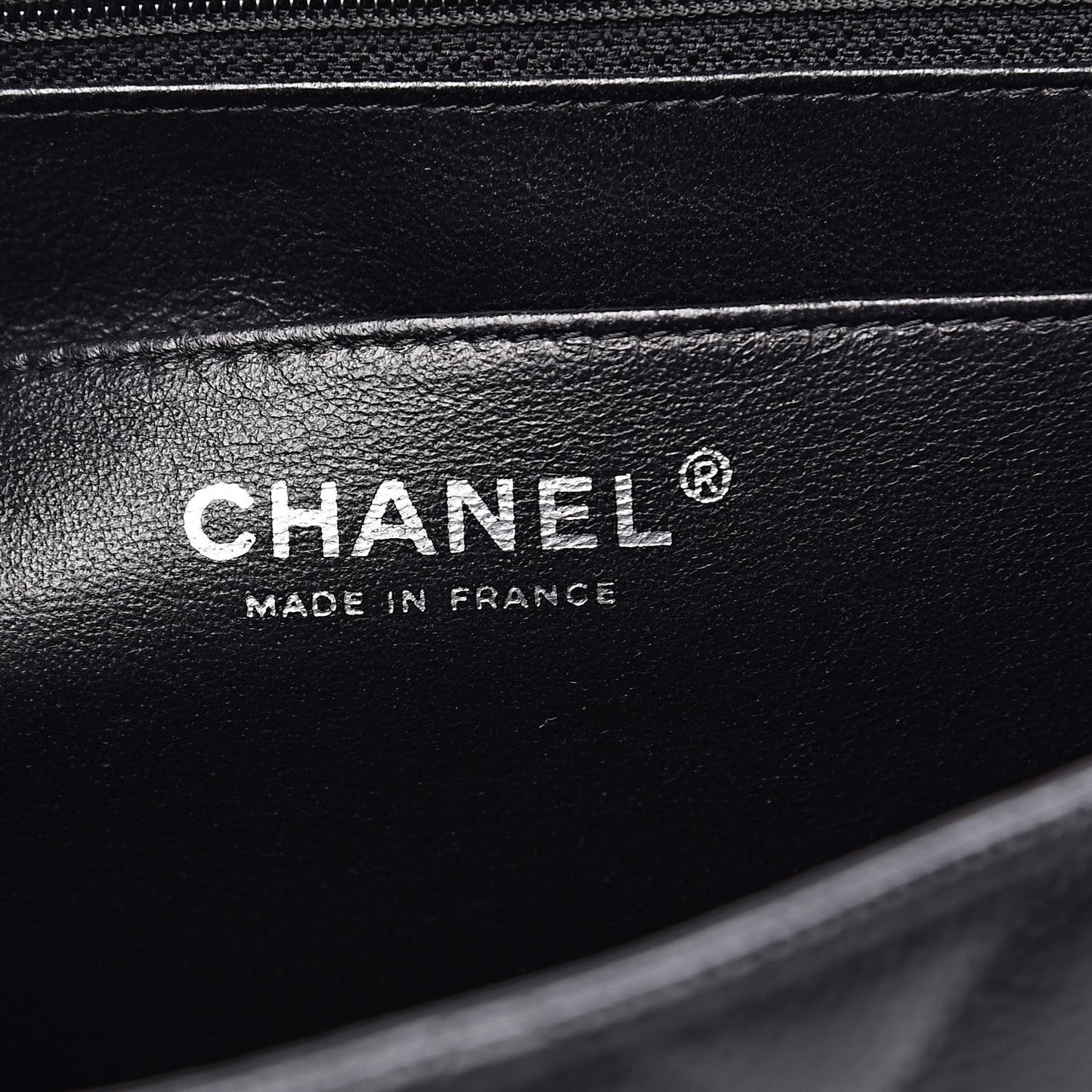 Caviar Quilted Jumbo Single Flap Black