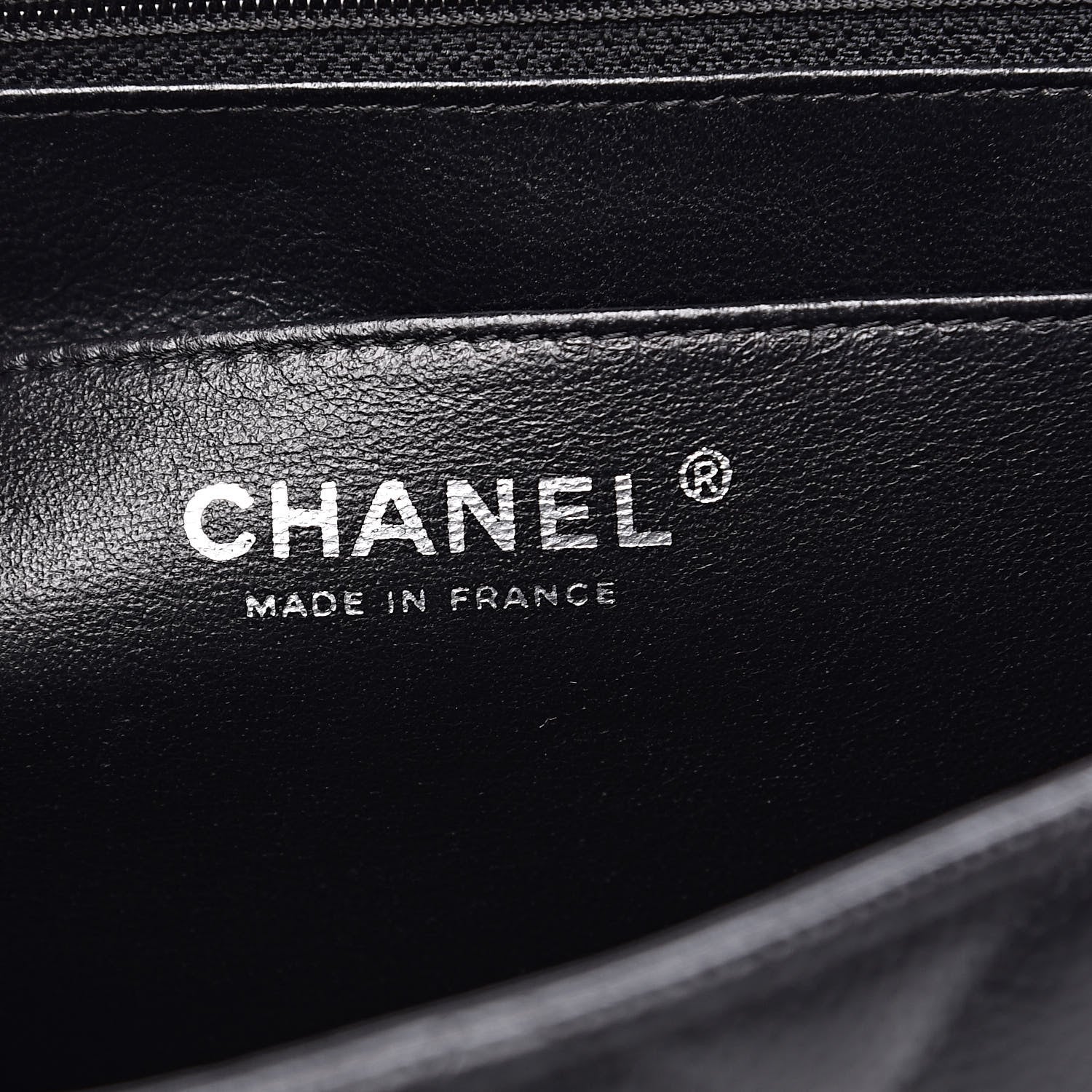 Chanel Caviar Quilted Jumbo Single Flap Black 6 of 15
