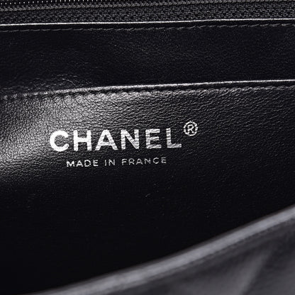 Chanel Caviar Quilted Jumbo Single Flap Black 6 of 15
